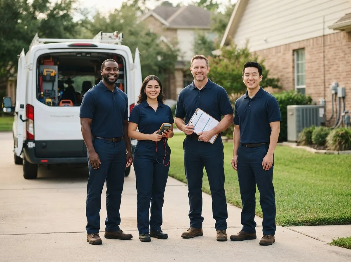 Certified HVAC technician near Lockridge, IA